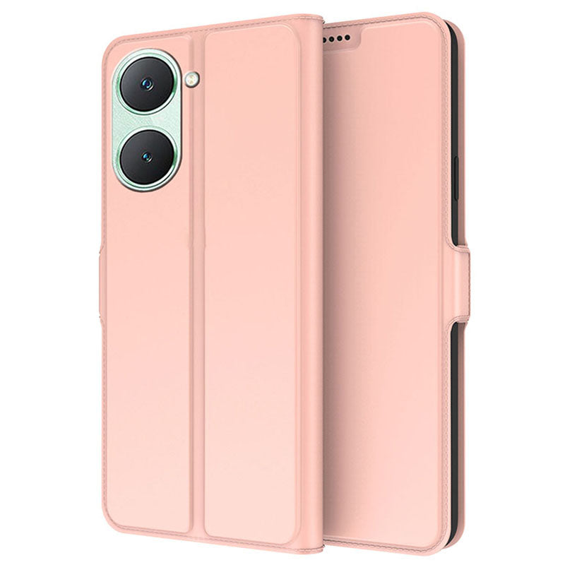 For vivo Y03 Case Flip Stand PU Leather Anti-drop Cell Phone Cover with Card Slot For vivo Y03 Case Flip Stand PU Leather Anti-drop Cell Phone Cover with Card Slot